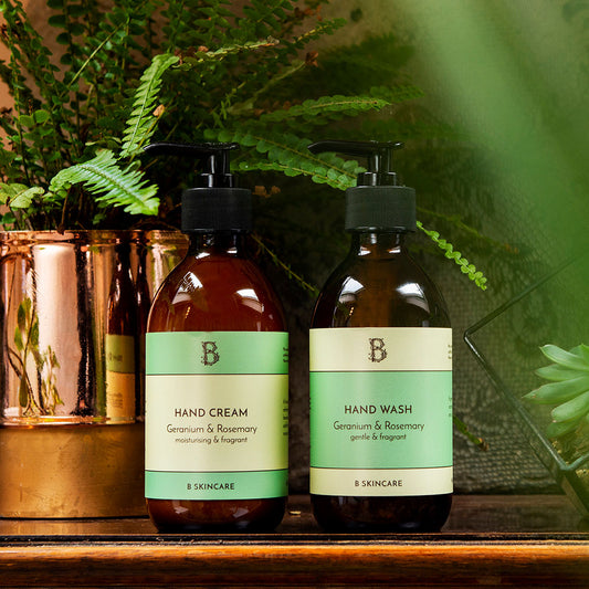 B Handy Gift Set - Geranium & Rosemary