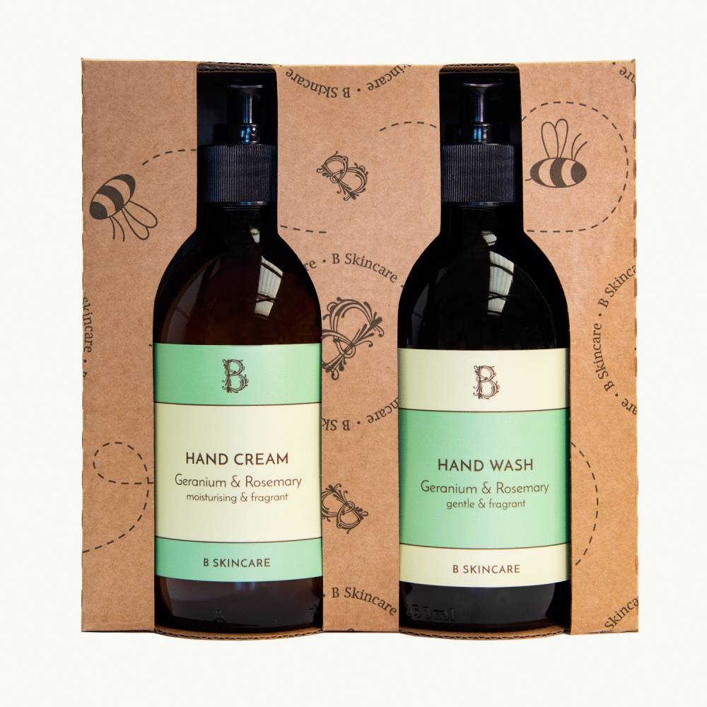 B Handy Gift Set - Geranium & Rosemary